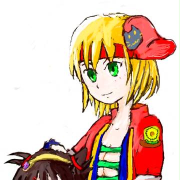 サニーちゃんとケアンちゃん