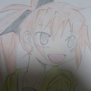 杏子ちゃんに色塗ったよ