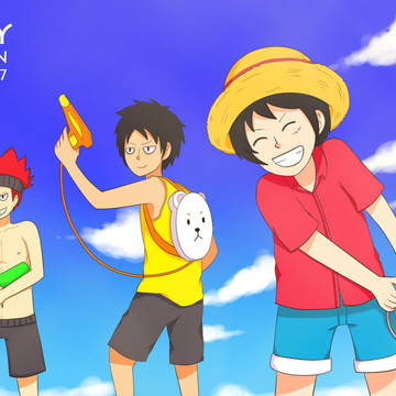 3 Captains - Songkran Festival