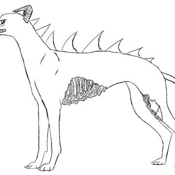 【作業】臨時趕出來的 地獄犬(!?)