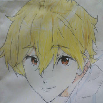 過去絵！Free!の渚くん！