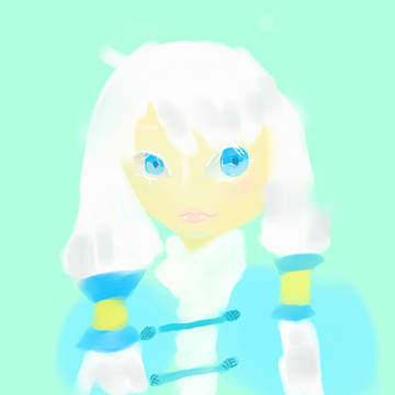 【嘘の少年】白髪の少女
