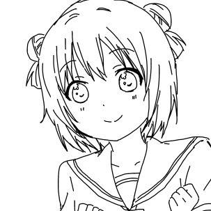 初描き