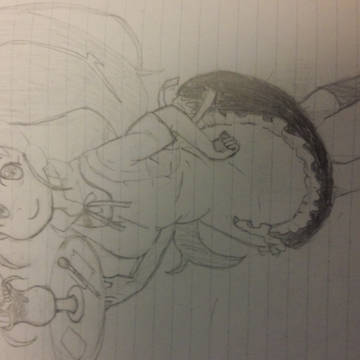好きなキャラクターを描いてみた