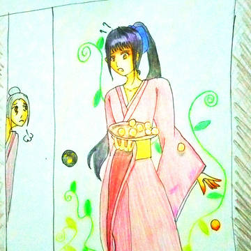 着物の女の子