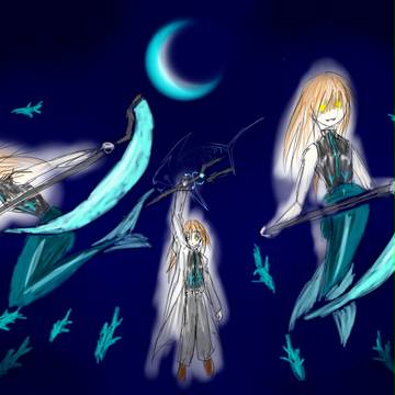 【PFFK】魚群れの幻影【明と暗の宿敵】