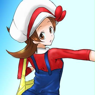 マリオ？いや、マキコ