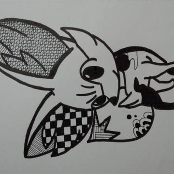 ふぉっこ、描いてみた。