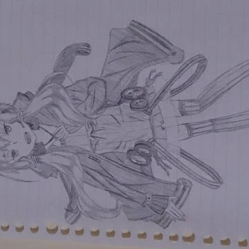 結月ゆかり描いてみた