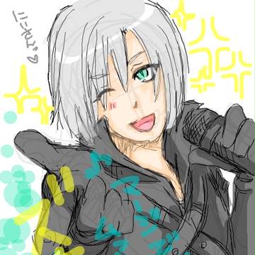 【らくがき】手ブロろぐ【主にヴィンセフィ】