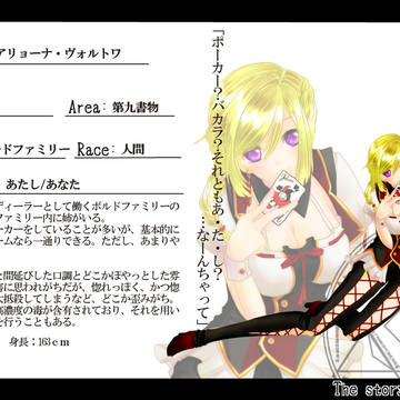 【MT-ST】アリョーナ【第九書物】