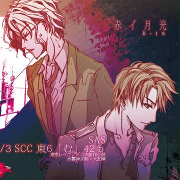 表紙サンプル 「赤イ月光」 5/3 SCC頒布 禅陣小説