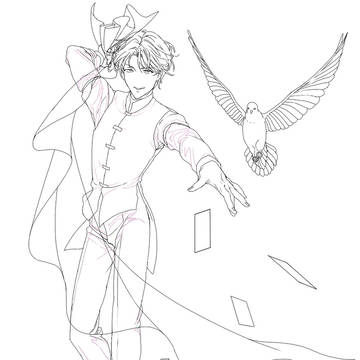 塗ってもらったよー　いちさん