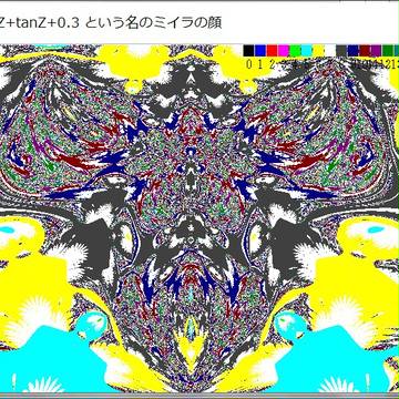 Z^Z+tanZ+0.3という名のﾐｲﾗの顔