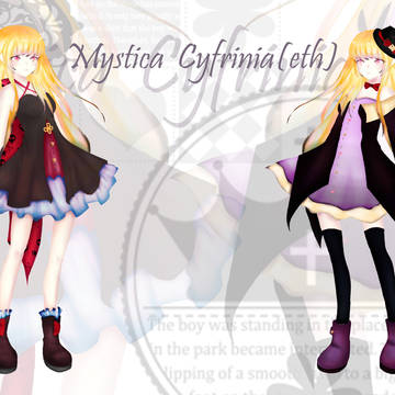 Mystica Cyfriniaeth character