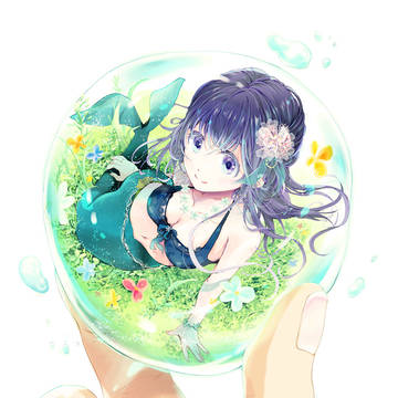 水泡の人魚