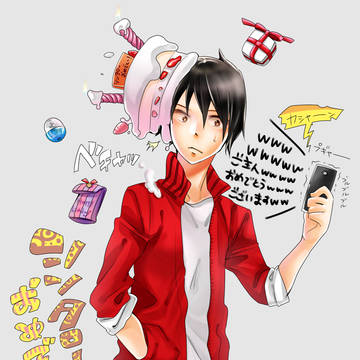 シンタローおめでとう!(すごく落書き)