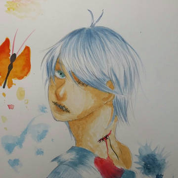 水彩画で描いてみました