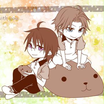 with【忍足＋跡部】