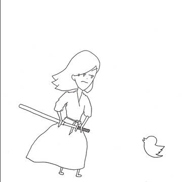 な、なんじゃこの青い鳥は！？