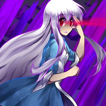 紫の森の真ん中で