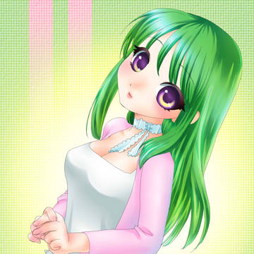 線画塗ってみた。