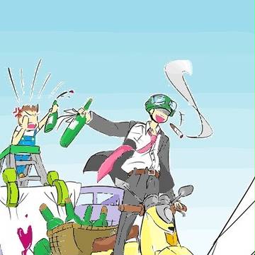 「ジ●リっぽいノリで」を塗らせて頂きました！！
