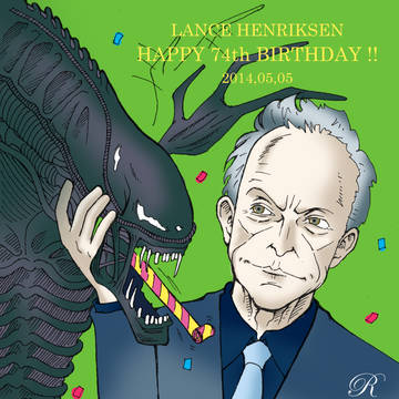 ランス・ヘンリクセンお誕生日記念絵