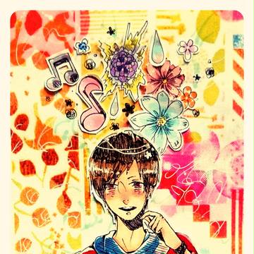 花が咲く