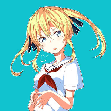 金髪ツインテ