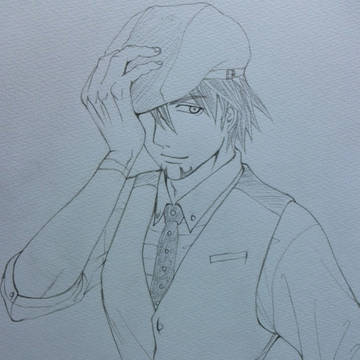 虎徹さんラクガキ
