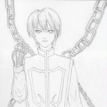 クラピカさん落書き