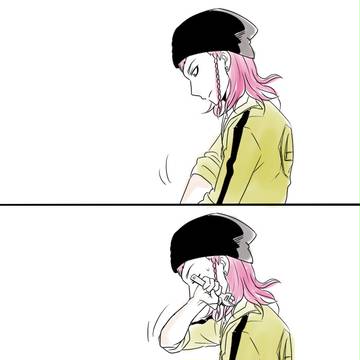 作業中の左右田くんを観察してみた