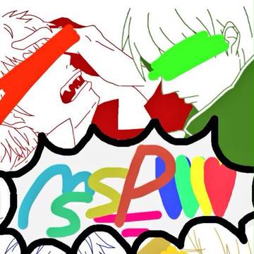 落書きと色塗り練習