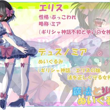 魔法と少女とぬいぐるみ（登場人物）