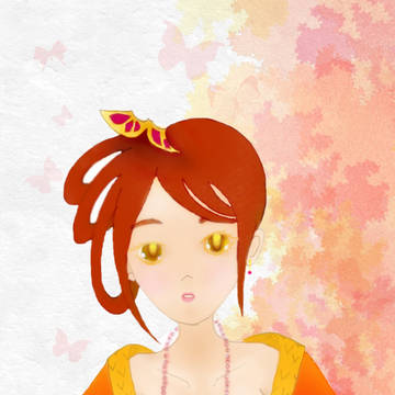 red butterfly