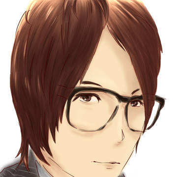 歌手みーちゃんの絵を練習する