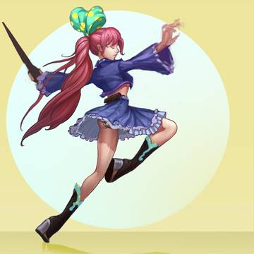 轻飘飘の女の子