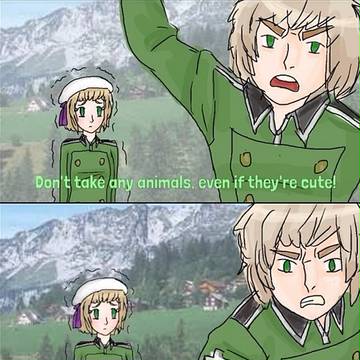 Don't take any animals!