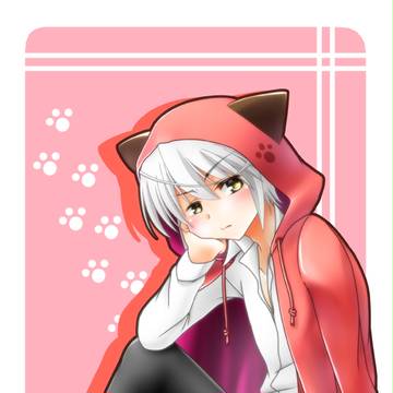 ネコミミパーカー
