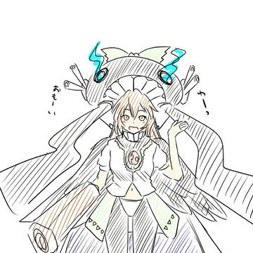 ヲ空ちゃん（ラクガキ
