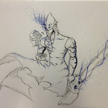 Blue flame