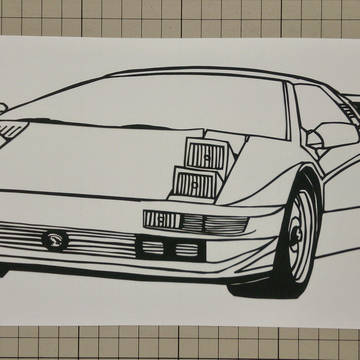 【切り絵】　チゼータ・モロダー・V16T
