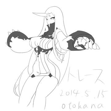 縦セタさんのトレース