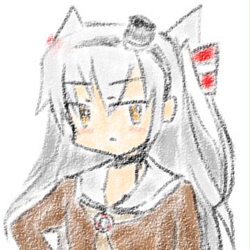 らくがき天津風ちゃん