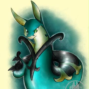 ジャローダ/Serperior Sketch