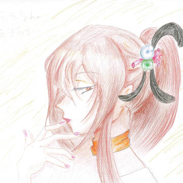 色鉛筆画　ー練習３ー