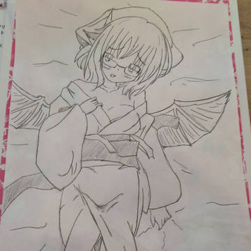 ＜模写練習＞おかみすちー