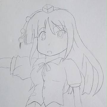 コスプレ輝夜(射命丸文)