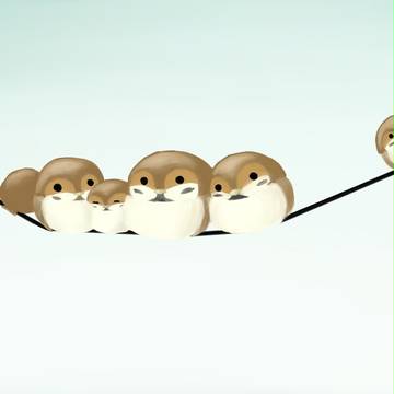 電線「重てぇ・・・」